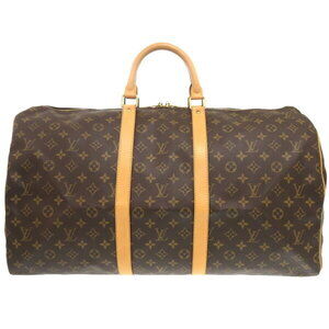 Louis Vuitton Keepall Monogram Boston Bag LV
